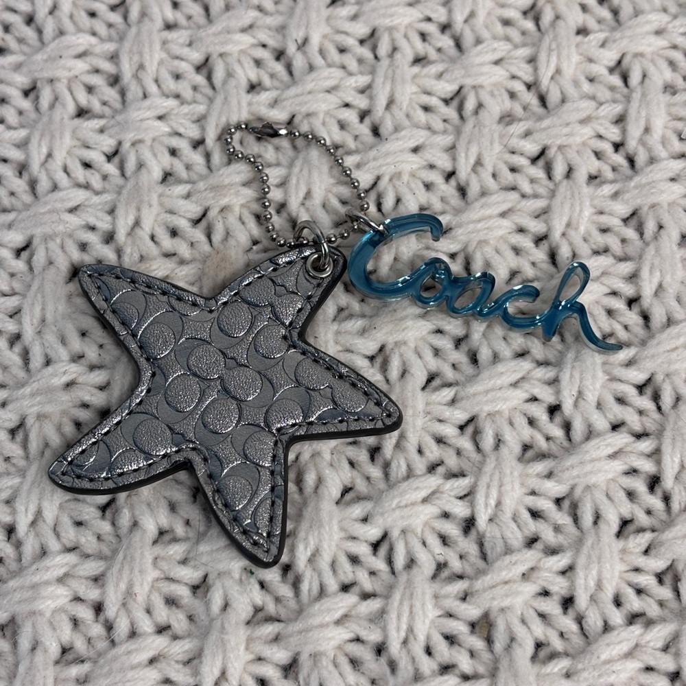 Starfish and Coach Bag Charms